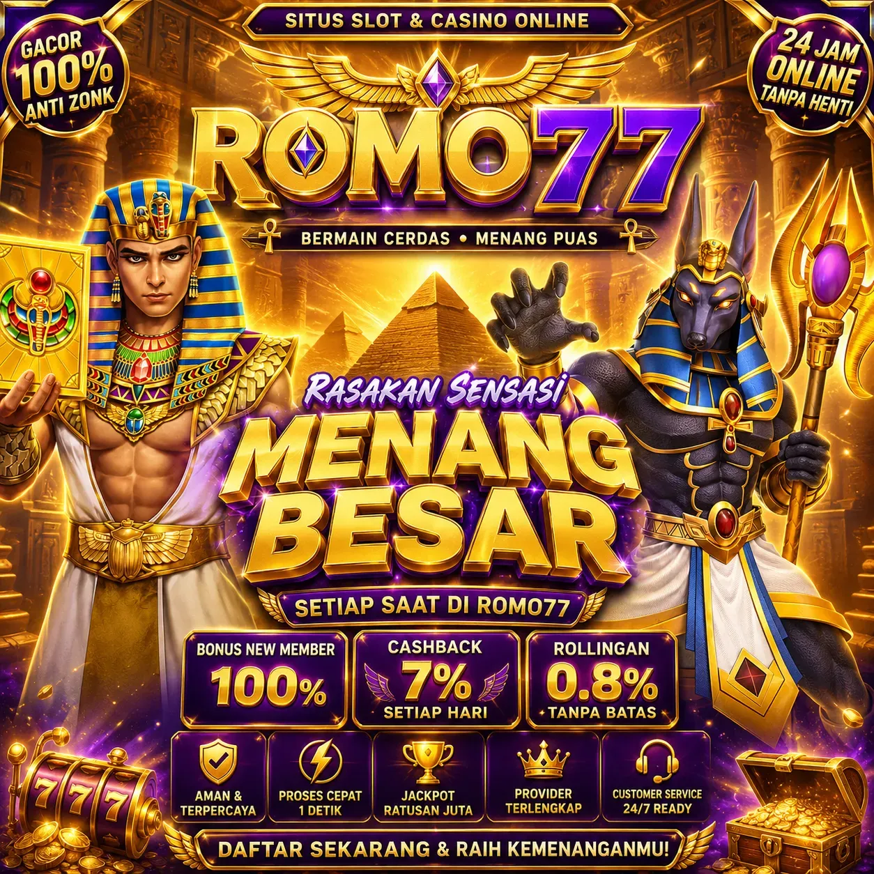ROMO77 Banner